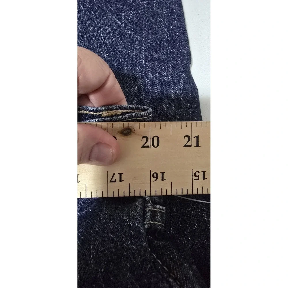 NWT Gap Cheeky Straight High‎ Rise Distressed Jeans, Size 18/34R - Picture 6 of 9